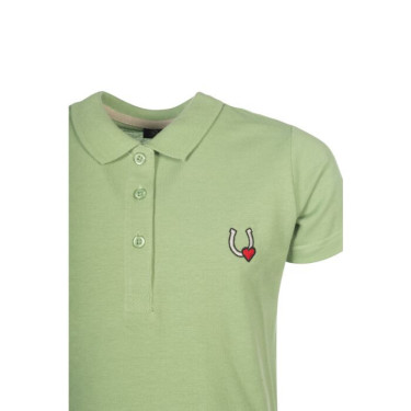 Polo ecuestre niña HKM Claire – transpirable y suave Polo ecuestre niña HKM Claire – transpirable y suave