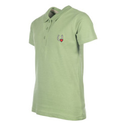 Polo ecuestre niña HKM Claire – transpirable y suave Polo ecuestre niña HKM Claire – transpirable y suave