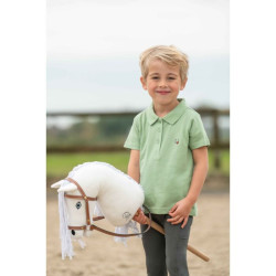 Polo ecuestre niña HKM Claire – transpirable y suave Polo ecuestre niña HKM Claire – transpirable y suave