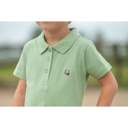 Polo ecuestre niña HKM Claire – transpirable y suave Polo ecuestre niña HKM Claire – transpirable y suave