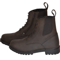 Botas Con Cordones Sarentino Flags & Cup Negro