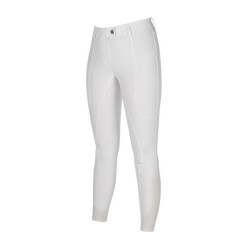 Pantalón de equitación HKM Amalfi culera silicona