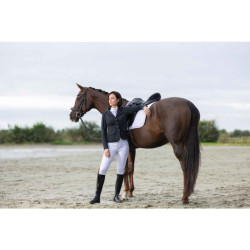 Pantalón de equitación HKM Amalfi culera silicona