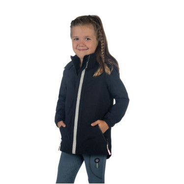 Impermeable infantil de equitación HKM Cloudy