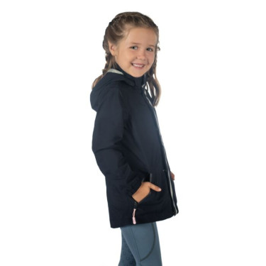 Impermeable infantil de equitación HKM Cloudy