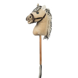 Caballito de palo HKM Premium para equitación infantil