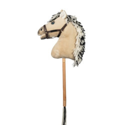 Caballito de palo HKM Premium para equitación infantil