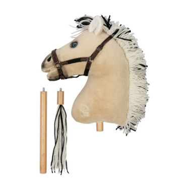 Caballito de palo HKM Premium para equitación infantil