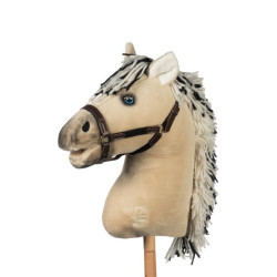 Caballito de palo HKM Premium para equitación infantil