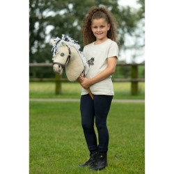 Caballito de palo HKM Premium para equitación infantil