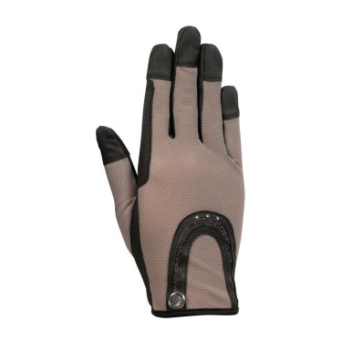 Guantes HKM Amalfi Gris pardo Marr&amp;amp;amp;oacute;n