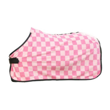 Manta secante HKM Henni shettys Rosa oscuro / rosa