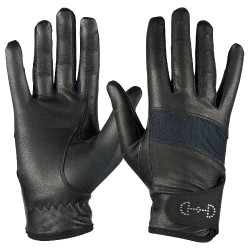 Guantes de cuero y malla para mujer Horze