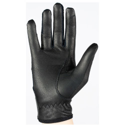 Guantes de cuero y malla para mujer Horze Guantes de cuero y malla para mujer Horze