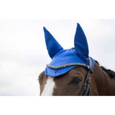 Capucha antimoscas para caballo HKM Amalfi Soft