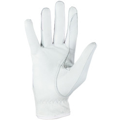 Guantes de cuero y malla Horze para mujer Blanco