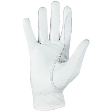 Guantes de cuero y malla Horze para mujer Blanco