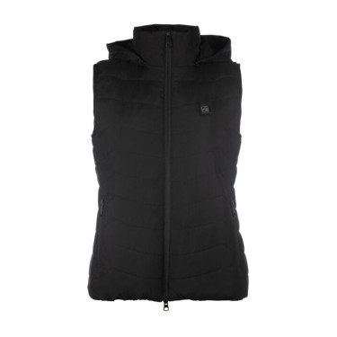 Chaleco sin mangas calefactable HKM High Temperature Style sin batería Negro