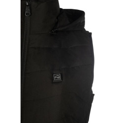 Chaleco sin mangas calefactable HKM High Temperature Style sin batería Negro