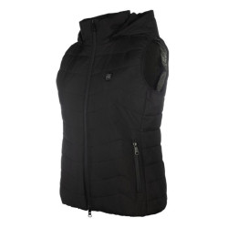 Chaleco sin mangas calefactable HKM High Temperature Style sin batería Negro