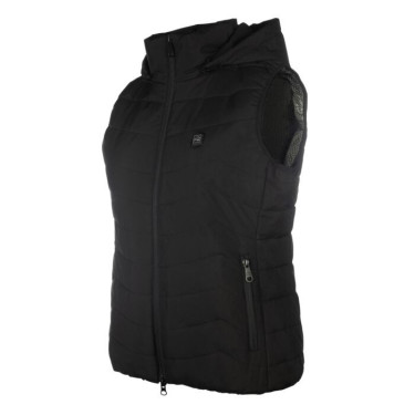 Chaleco sin mangas calefactable HKM High Temperature Style sin batería Negro
