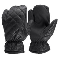 Guantes de invierno Horze con 3 dedos cosidos Negro