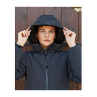 Parka acolchada para mujer Sarnen Flags & Cup