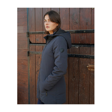 Parka acolchada para mujer Sarnen Flags & Cup