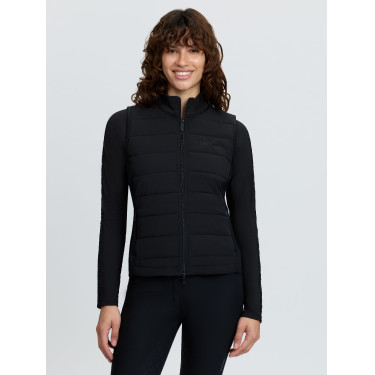 Chaleco ligero Lily LeMieux mujer Negro