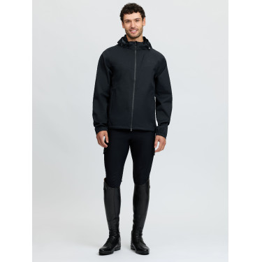Chaqueta impermeable ligera para hombre negra LeMieux