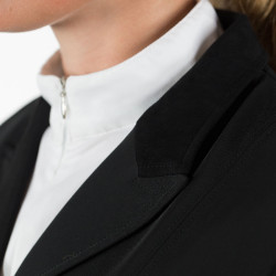 Chaqueta de concurso para mujer Horze Yvonne Negro