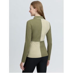 T-shirt technique LeMieux Rugby Harlequin femme