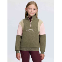 Jersey con cremallera de un cuarto Young Rider Viola LeMieux