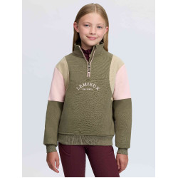 Jersey con cremallera de un cuarto Young Rider Viola LeMieux