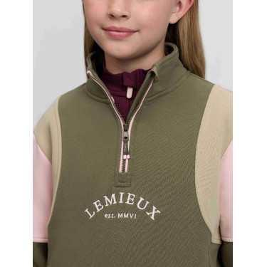 Jersey con cremallera de un cuarto Young Rider Viola LeMieux