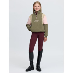 Jersey con cremallera de un cuarto Young Rider Viola LeMieux