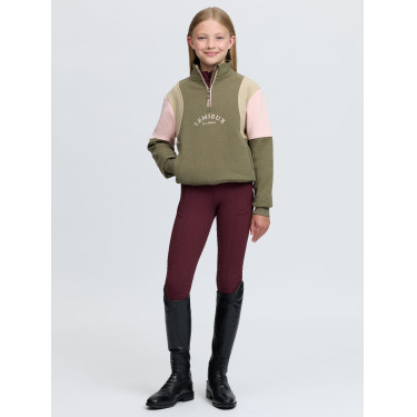 Jersey con cremallera de un cuarto Young Rider Viola LeMieux
