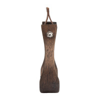 Estribo occidental de madera con banco antideslizante de goma Westwood