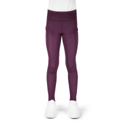 Legging Je t'aime EQUITHÈME - Neva enfant Ciruela Violeta