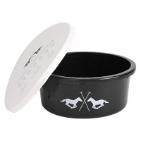 Cubo comedero HV Polo Nena 2L Negro