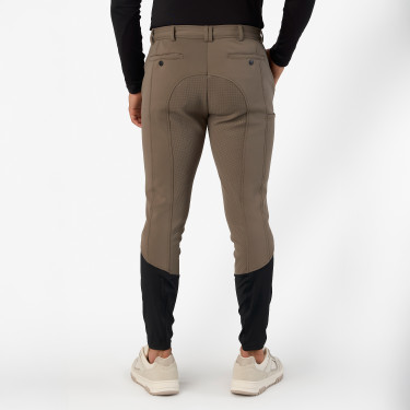 Pantalón de equitación Euro-Star Marcel FullGrip para hombre Tundra Marr&amp;amp;amp;oacute;n