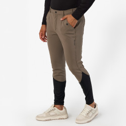 Pantalón de equitación Euro-Star Marcel FullGrip para hombre Tundra Marr&amp;amp;amp;oacute;n