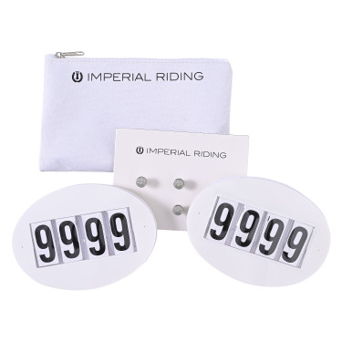 Números de competición equitación Imperial Riding (x2)