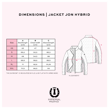 Chaqueta ecuestre híbrida hombre Imperial Riding Jon
