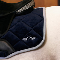 Manta para silla HV Polo Sasha de doma Marino Azul marino