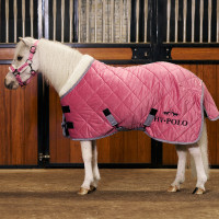 Manta de cuadra HV Polo Sacha Piensa en rosa