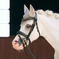Red antimoscas para caballo Imperial Riding Bandit Gris pardo Marr&amp;amp;amp;oacute;n