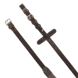 Cabezada acolchada con bordados decorativos Marrón oscuro Marr&amp;amp;amp;oacute;n