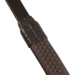 Cabezada acolchada con bordados decorativos Marrón oscuro Marr&amp;amp;amp;oacute;n