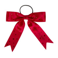 KLMonroe Lazo rojo con cristales Swarovski Kingsland